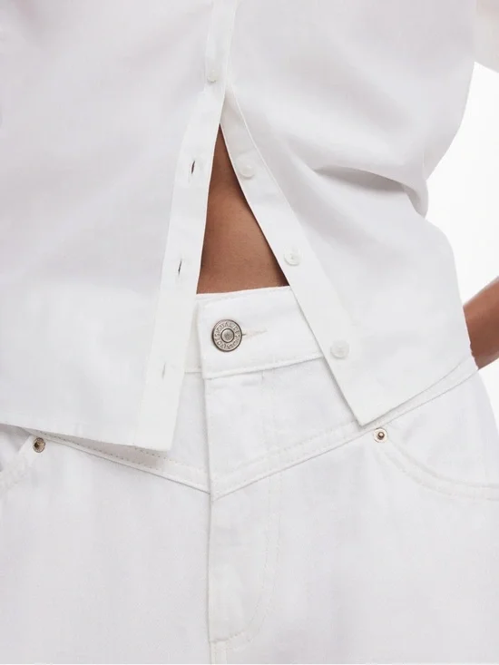 DESIGUAL Wide Leg Jeans EU 36/ US 4 - Picture 3 of 15